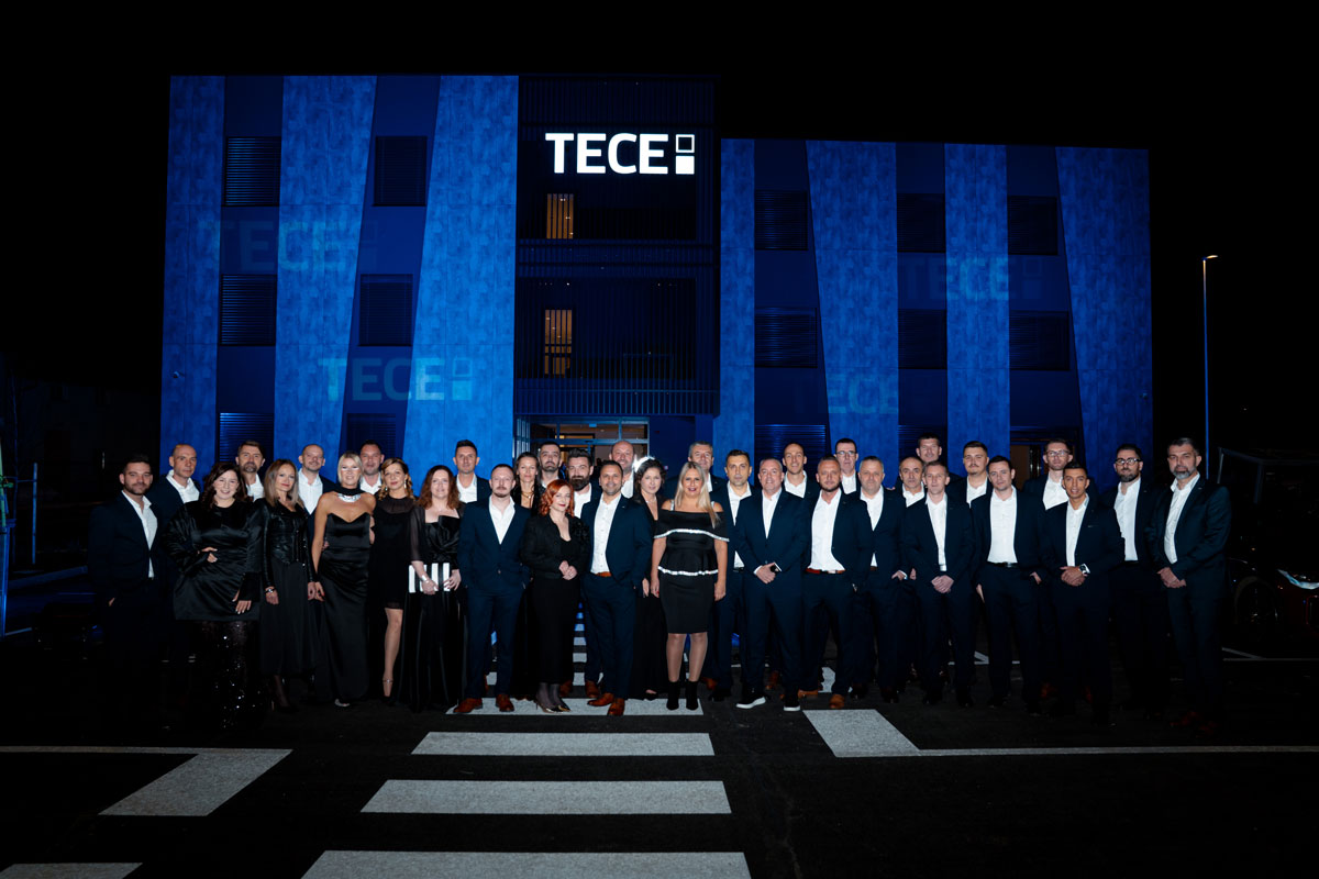 Svečanom proslavom TECE obeležio 20 godina poslovanja u Adria regiji i otvaranje nove poslovno-skladišne zgrade / foto: TECE