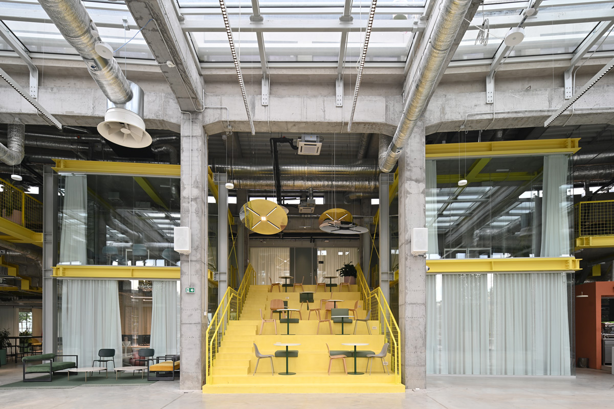 projekat: enterijer Centra za kreativne industrije i inovacije "Ložionica" / foto: Ilya Ivanov