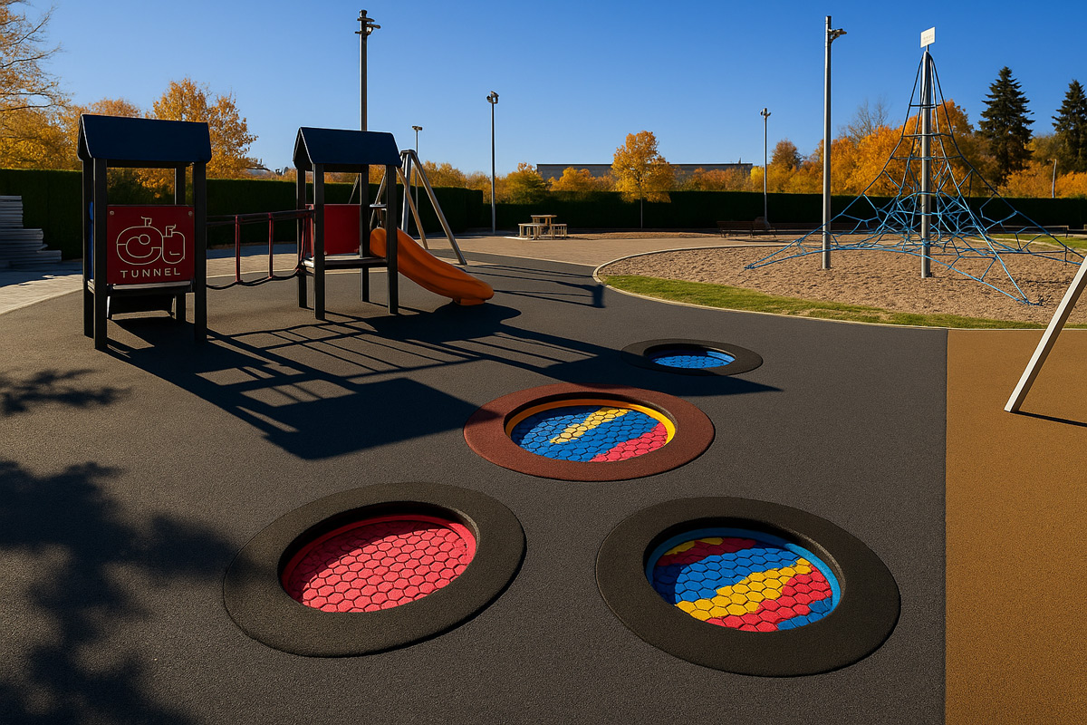 HEXO integrisani set trampolina za potpuni efekat / photo: D Sport System