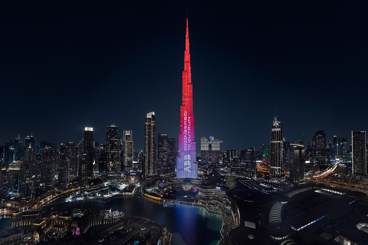 ABB x Burj Khalifa / foto: ABB