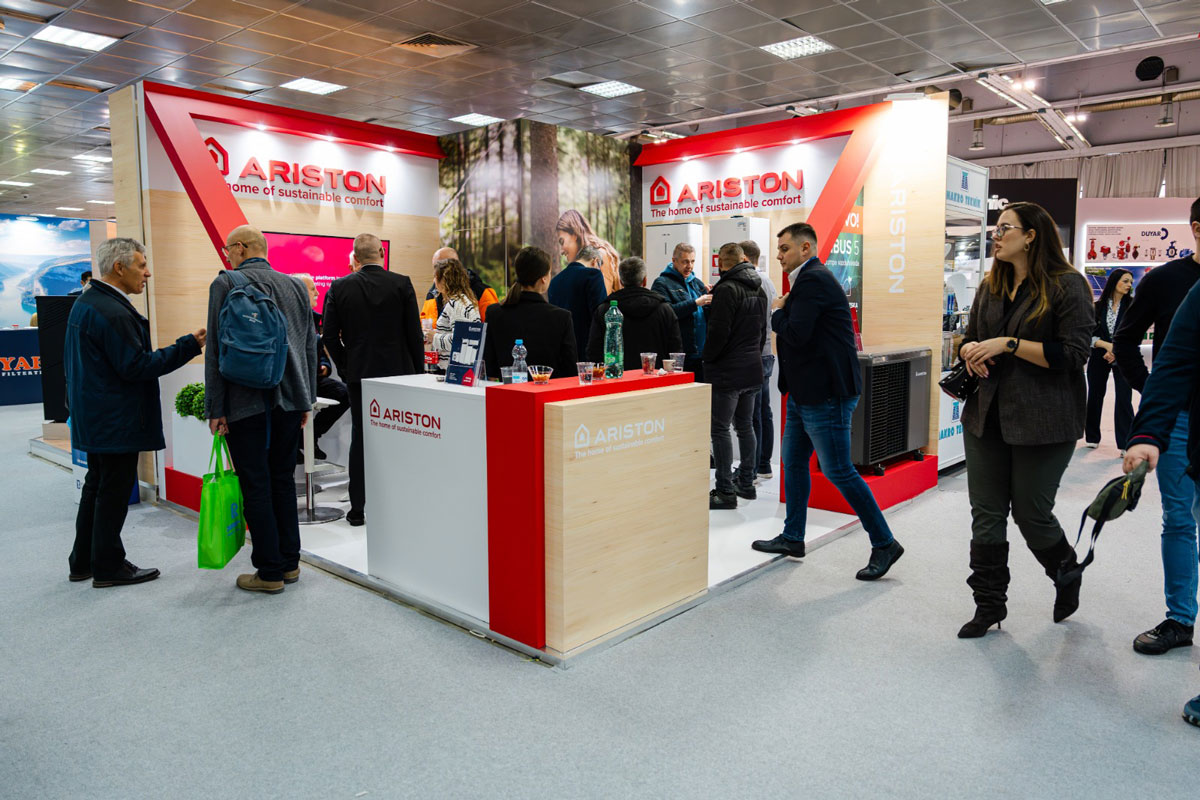 Ariston štand na sajmu / foto: Ariston