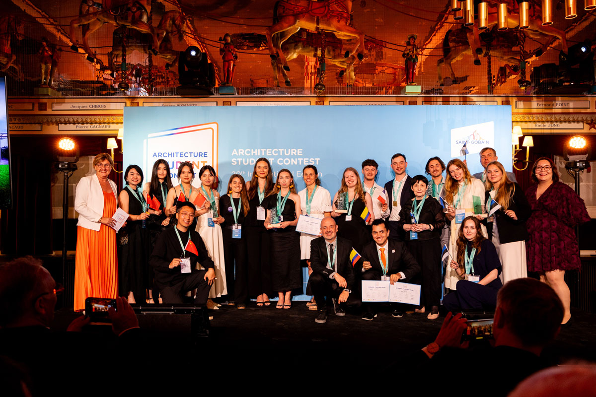 Pobednici takmičenja Saint-Gobain Architecture Student Contest / foto: Arhiva Saint Gobain