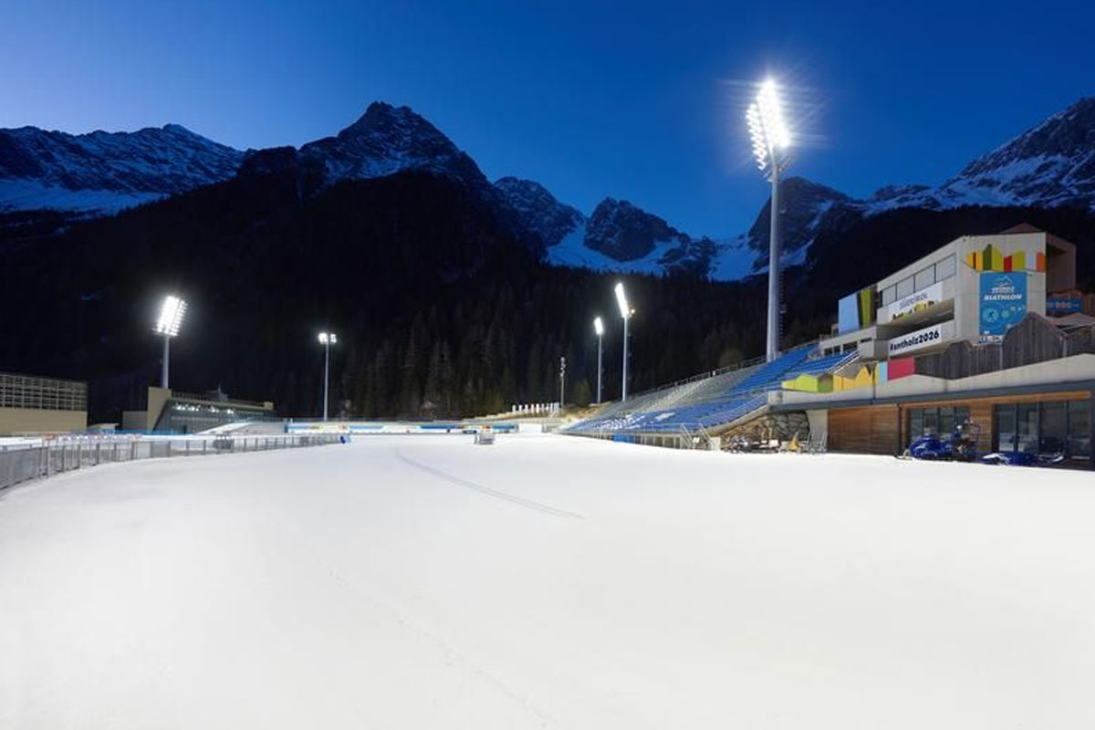 Reflektori ALTIS G5 na Zimskim olimpijskim igrama 2026 / foto: ZG Lighting