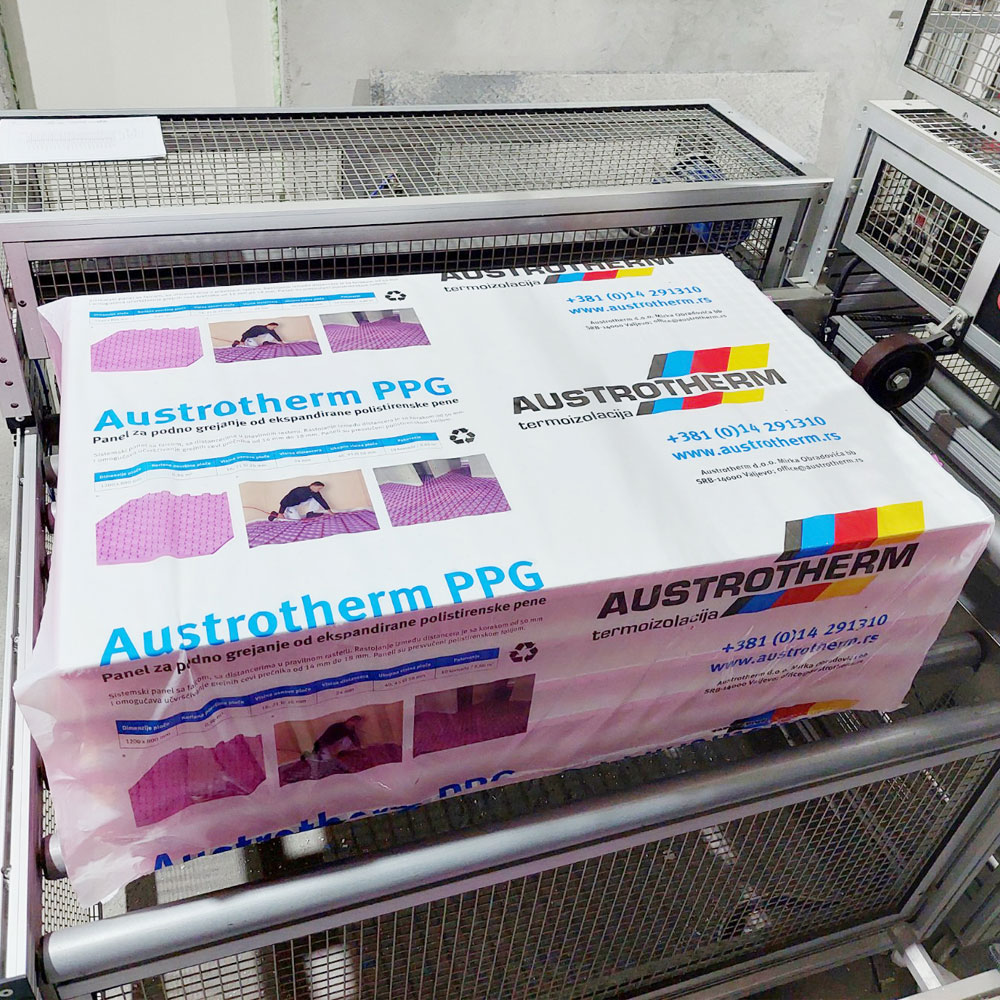 Pakovanje Austrotherm PPG ploča / foto: Austrotherm