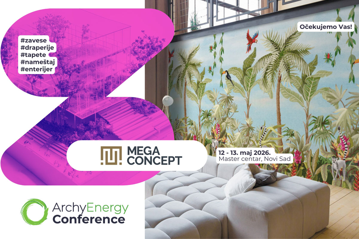 Mega Concept opremanje i dizajn enterijera na ArchyEnergy 2026