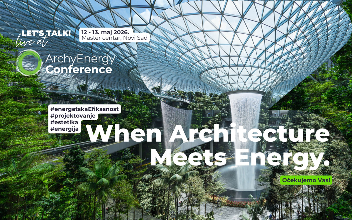 Održiva arhitektura, pametno projektovanje, estetika i ušteda energije – panel diskusija na ArchyEnergy 2026