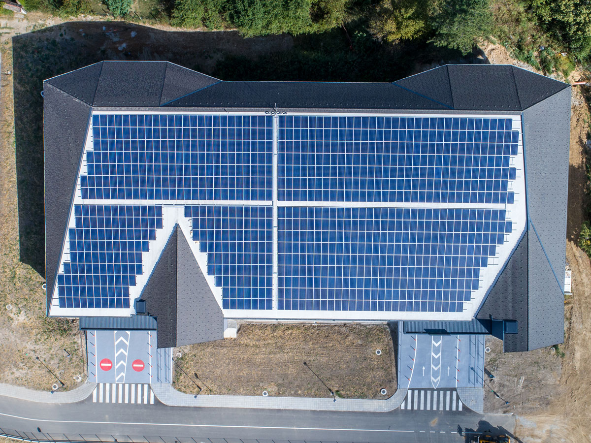 Primer integracije solarnih panela na objekat na Fruškoj gori / foto: Vasilije Bajilov