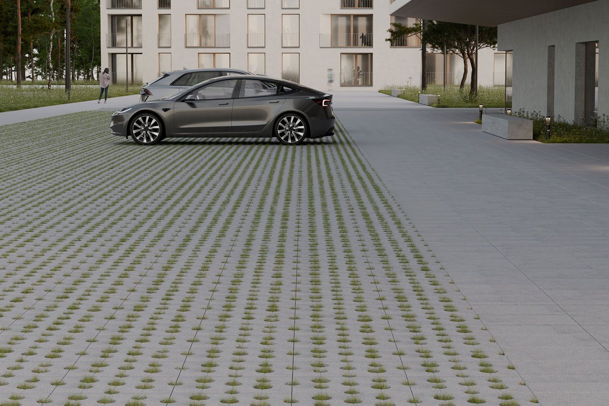 Semmelrock behaton ploče sa Pavelock sistemom, Circola / foto: wienerberger