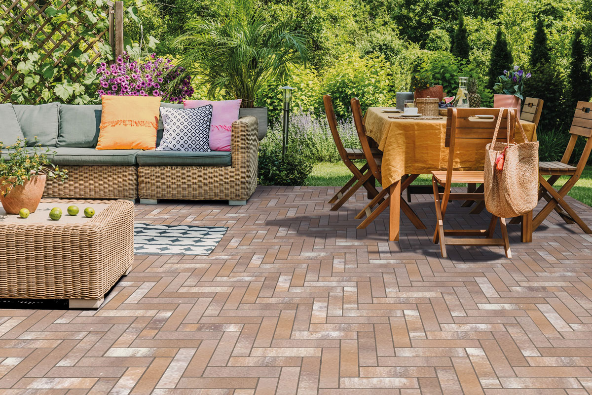 Semmelrock behaton ploče sa Pavelock sistemom, Parcetto / foto: wienerberger