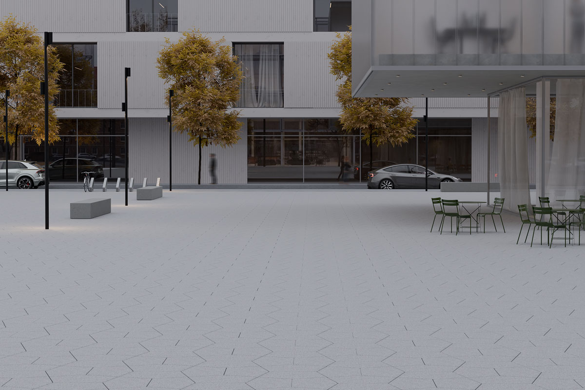 Semmelrock behaton ploče sa Pavelock sistemom, Pentalock / foto: wienerberger