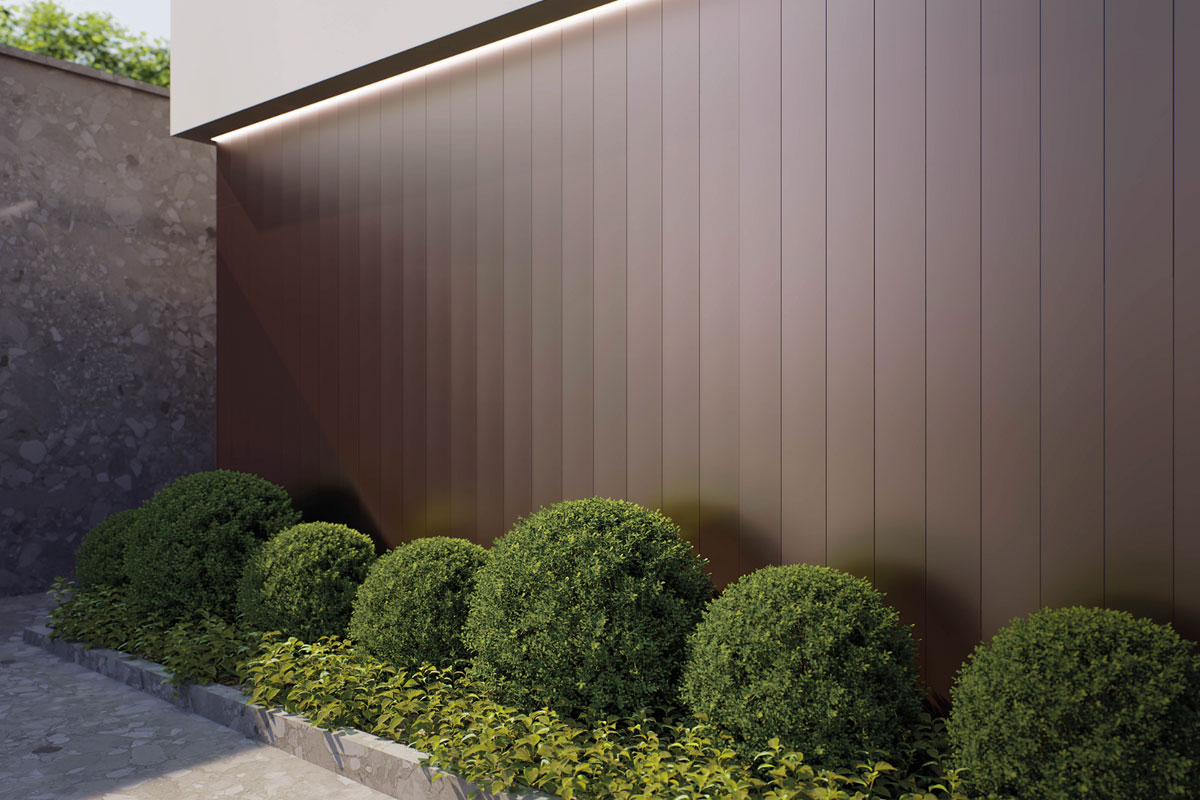 Tehnomarket CLAD aluminijijumski sistemi u eksterijeru / foto: Tehnomarket