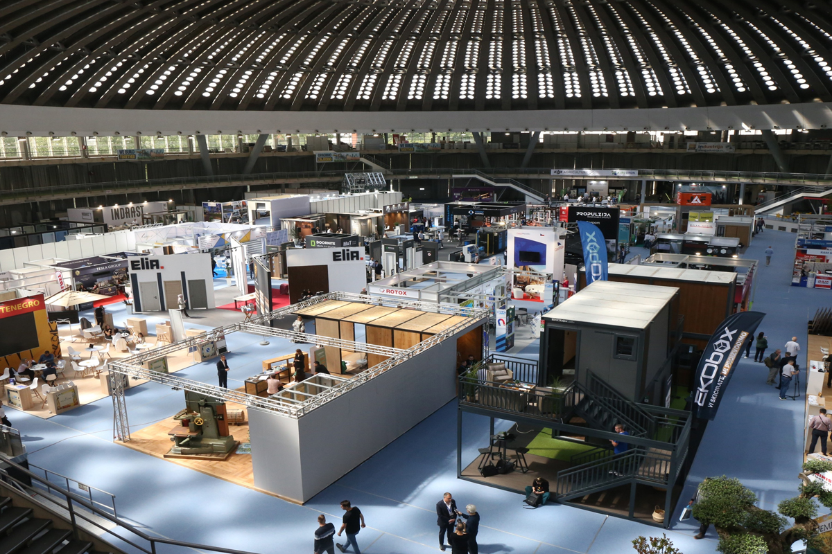 Štandovi na Međunarodnom sajmu građevinarstva SEEBBE / foto: SEEBBE