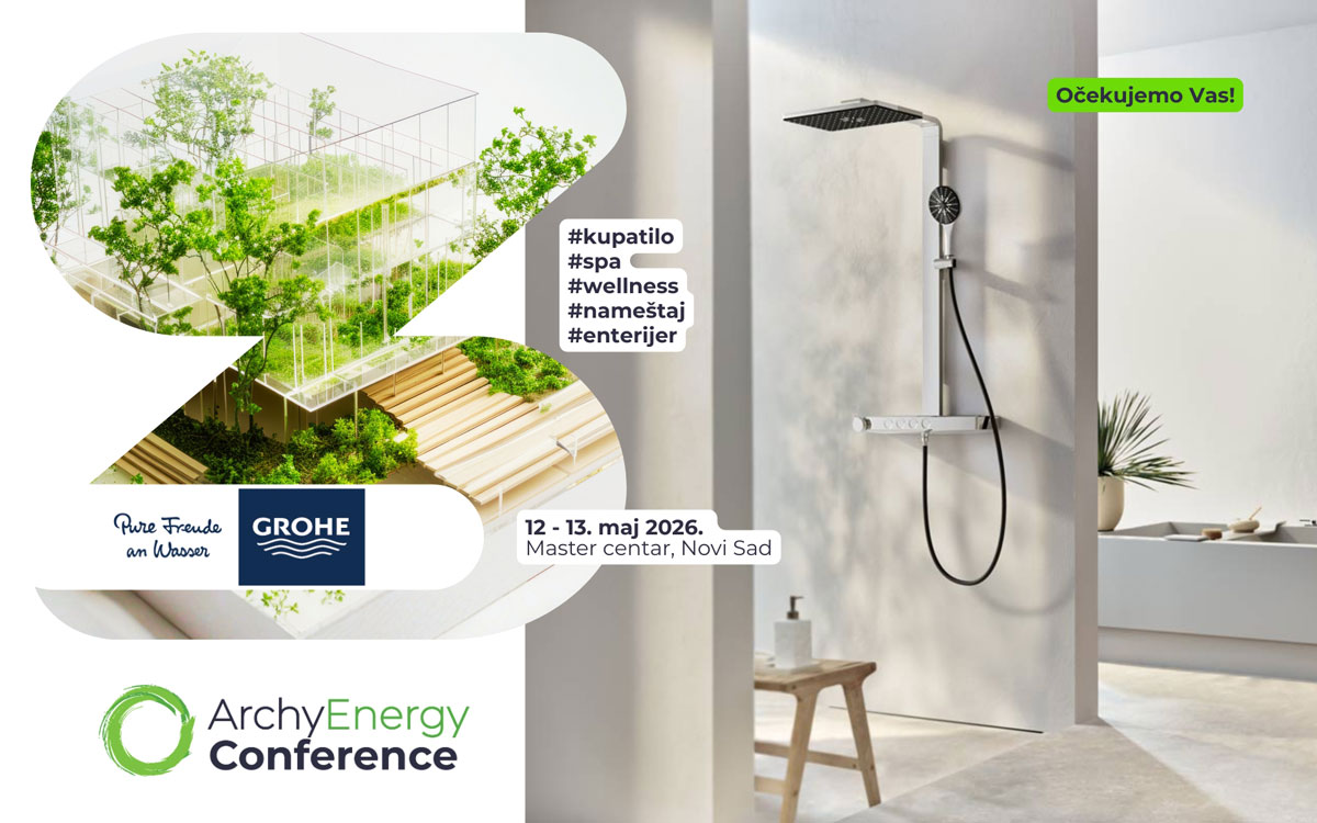 Luksuzna oprema za kupatila i kuhinje GROHE na ArhcyEnergy