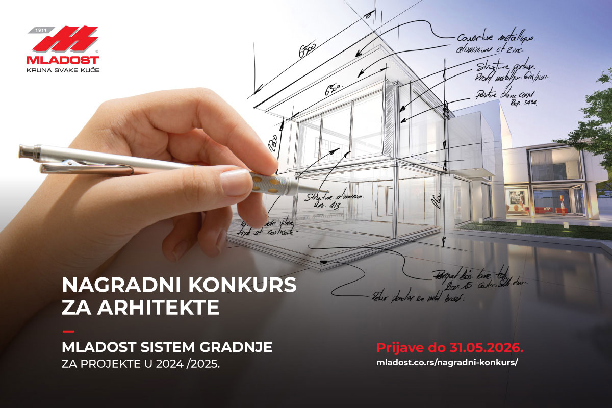 IGM Mladost raspisuje nagradni konkurs za arhitekte i projektantske biroe / baner: IGM Mladost