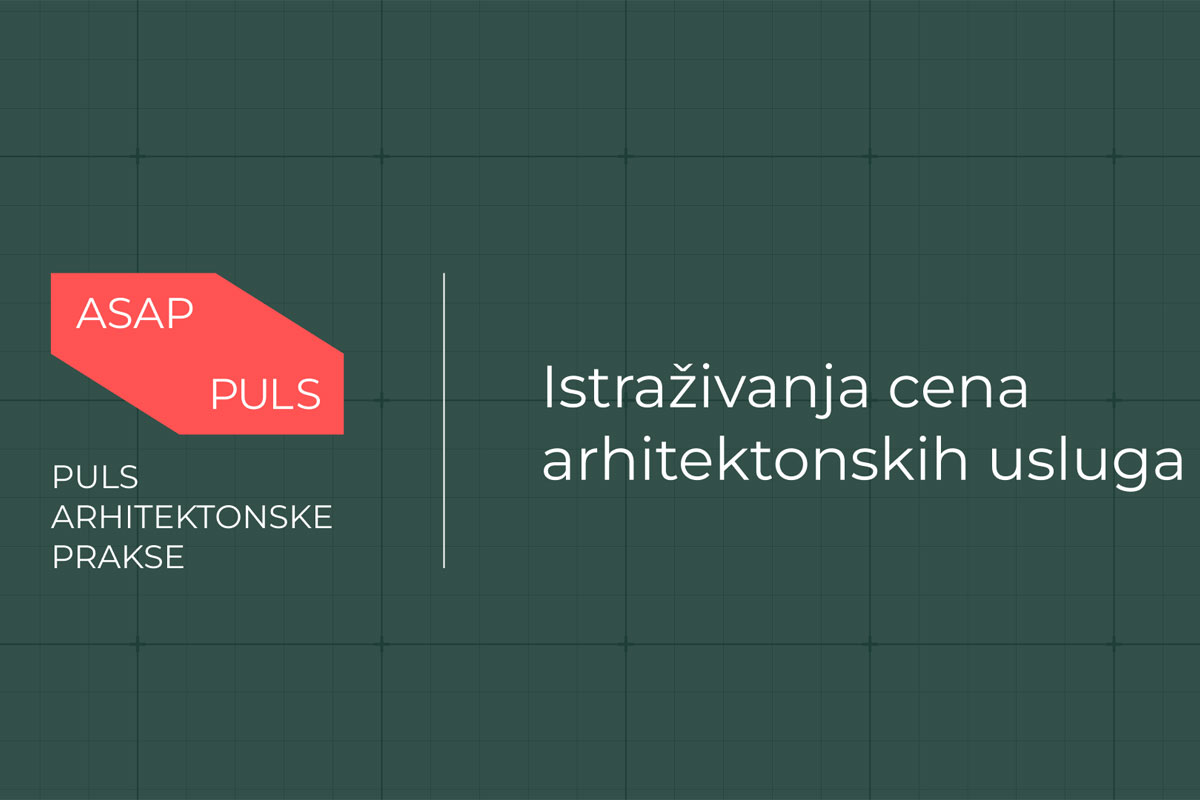 Istraživanja cena arhitektonskih usluga / foto: ASAP