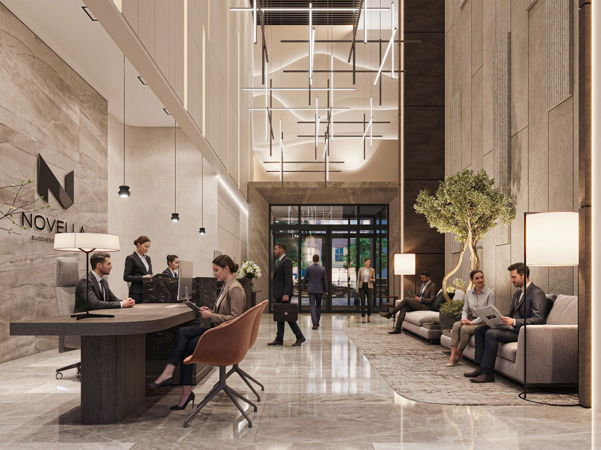 Projekat: Novella Business Centar / 3D vizualizacija: Rapid Invest