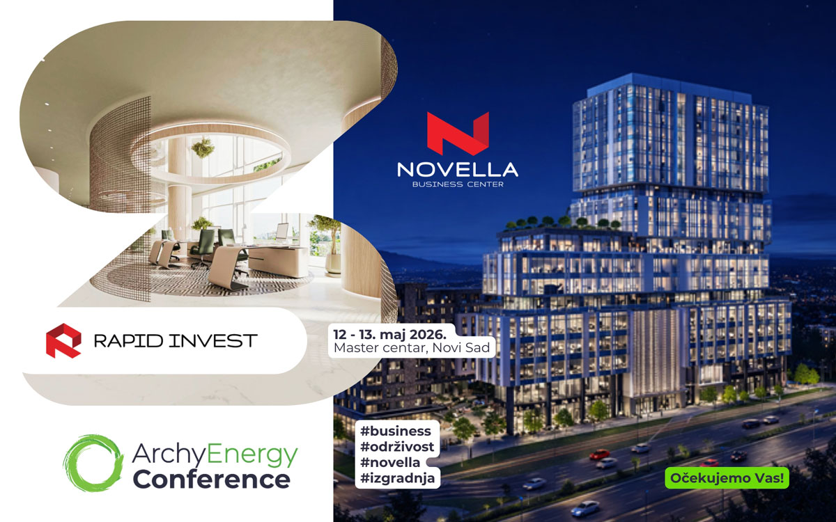 Projekat: Novella poslovno-stambeni kompleks / 3D vizualizacija: Rapid Invest