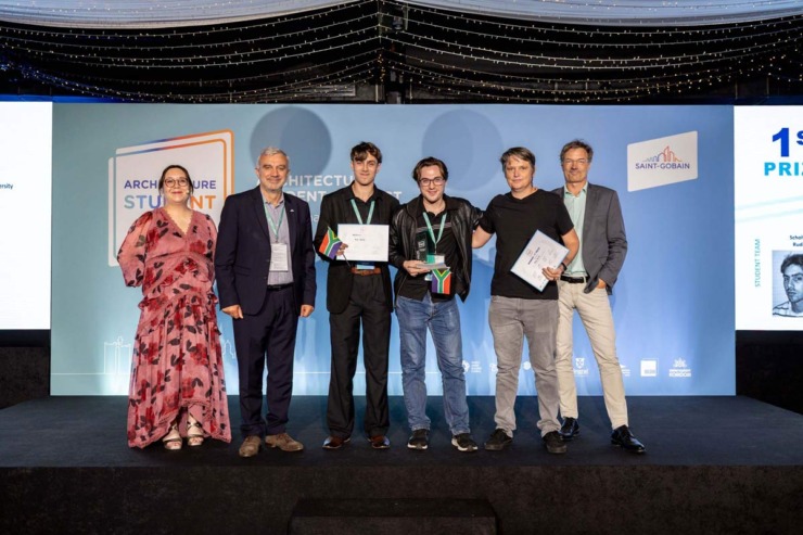 Dobitnici 1. nagrade Saint-Gobain Architecture Student Contest 2026 / foto: Sam Pinto