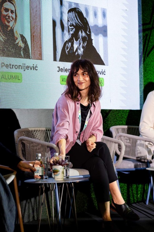 Ljubica Arsić, arhitektkinja i multidisciplinarna umetnica sa iskustvom rada u Beogradu i Cirihu na ArchyEnergy 2026 / foto: ArchyEnergy
