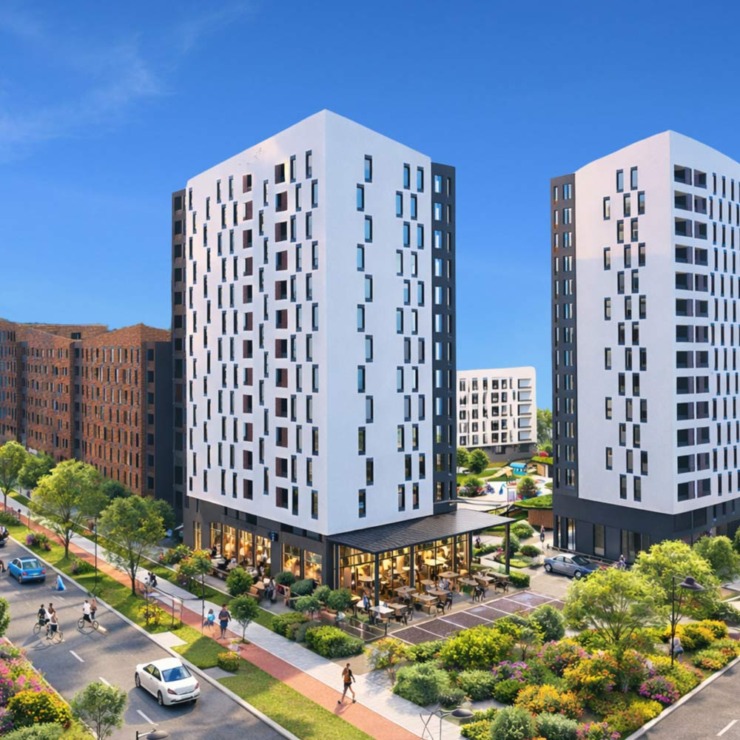 Panonka, nova kapija Novog Sada / 3D vizualizacija: ZONED