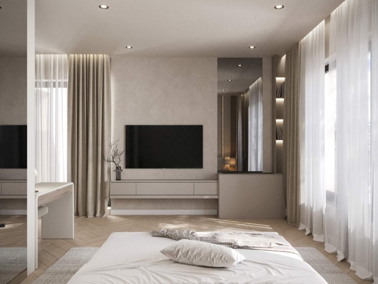 Enterijer dnevne sobe / foto: AMO Design Studio