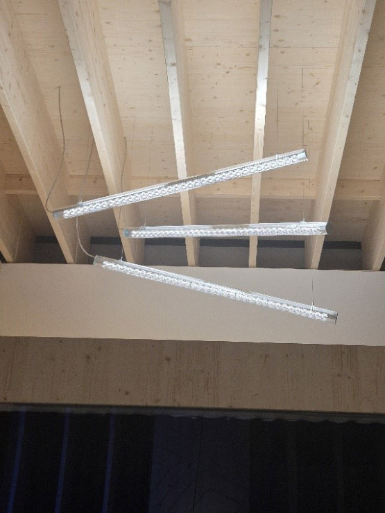 Zumtobel Group svetiljka na štandu na sajmu Light+Building 2026 / foto: ZG Lighting SRB