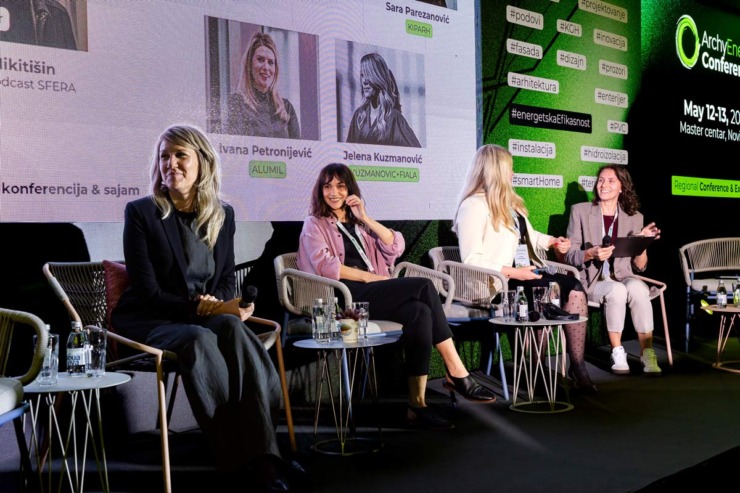 Panel „Žene u arhitekturi – iskustva, odgovornost i vizija“ / foto: ArchyEnergy