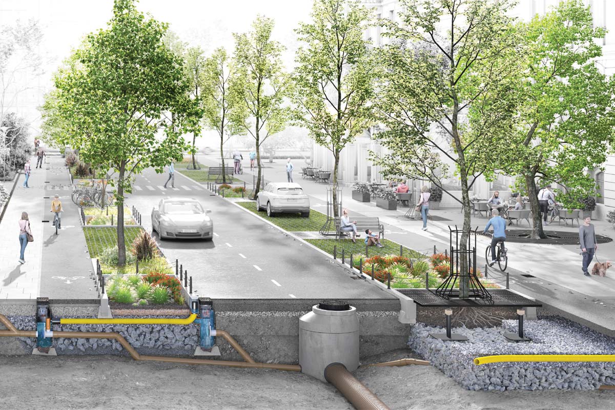 ACO Green City – Grad sunđera / 3D vizualizacija: ACO