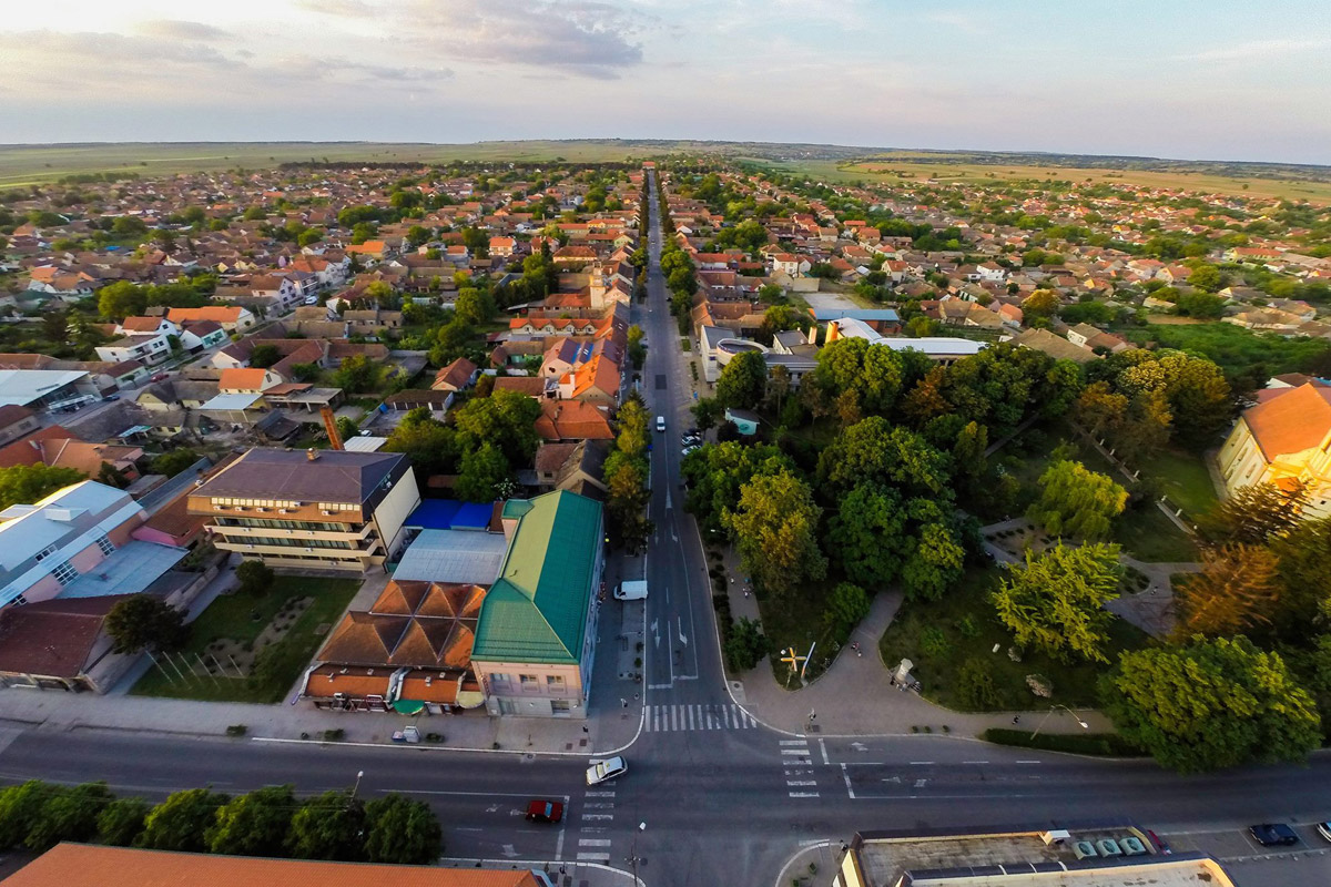 Panorama grada Šida / foto: Aleksandar Roman