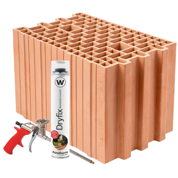 Pototherm glineni blok i Dryfix.extra / foto: wienerberger