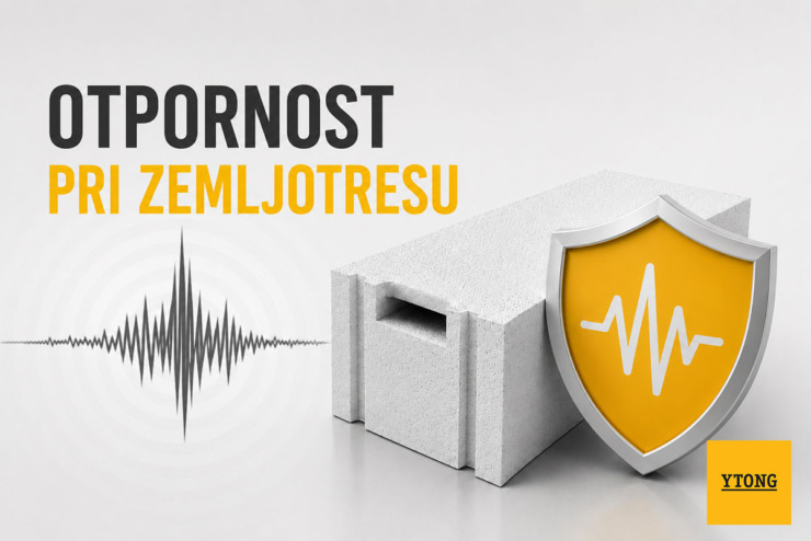 Otpornost od zemljotresa Ytong blokova / foto: Xella