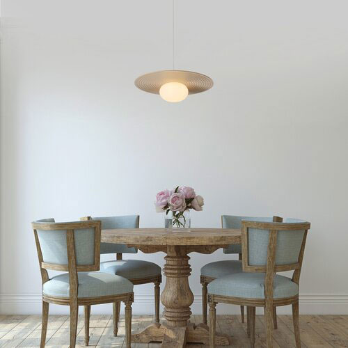 Lampa iz kolekcije Porodica Glowbells u trpezariji / foto: Rabalux