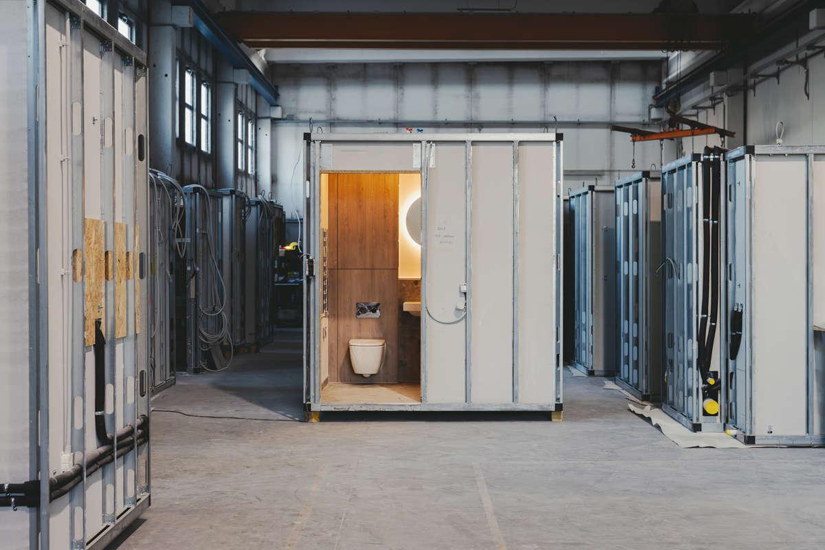 PODs su nastavak optimizacije novogradnje s veÄ unapred instaliranim kupatilima / foto: Roca Croatia