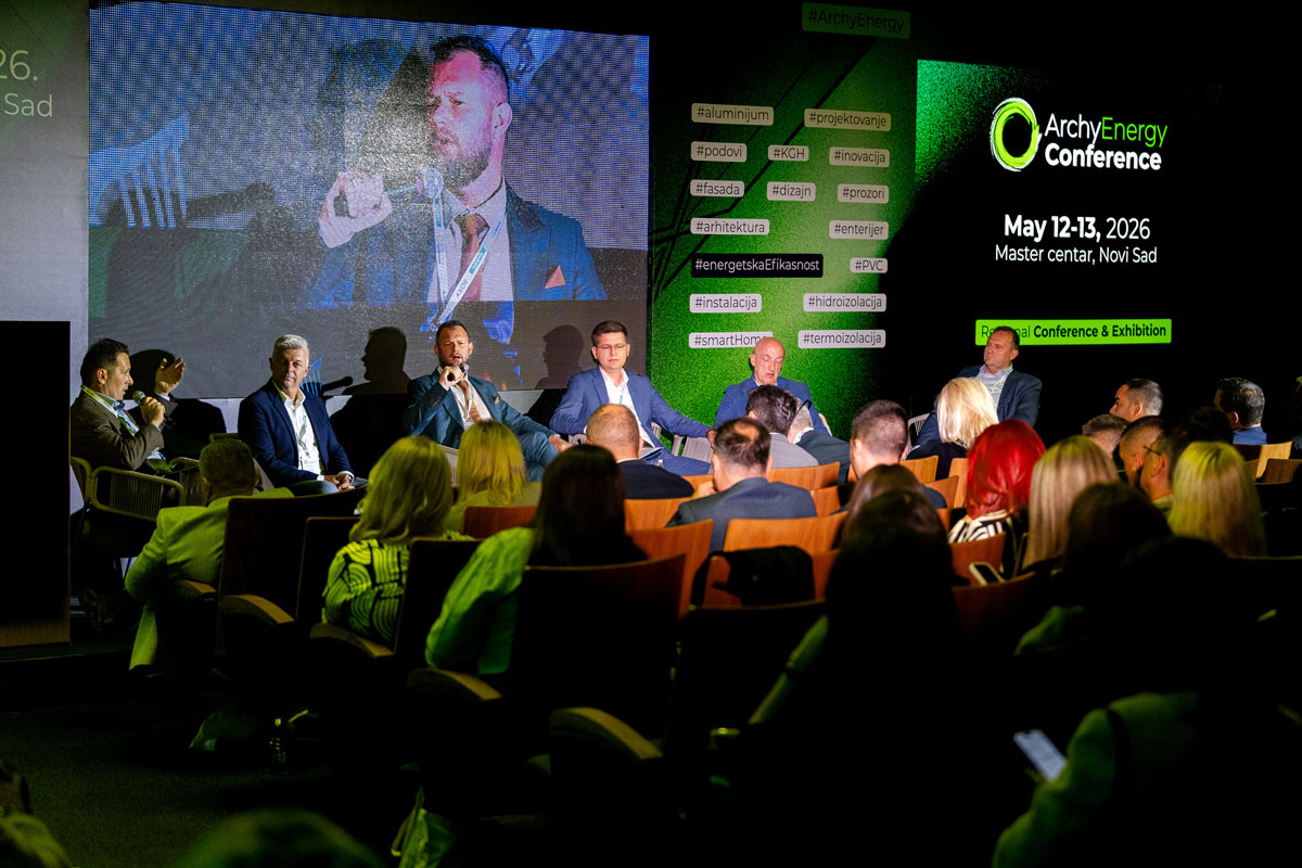 Panel diskusija „Estetika održivosti – PVC rešenja i zaštita od sunca za savremenu arhitekturu“ na ArchyEnergy 2026