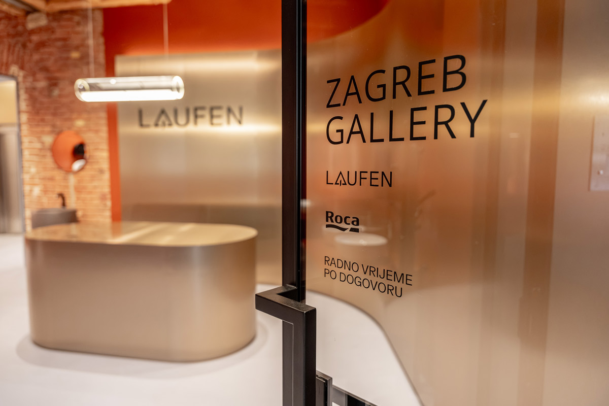 Laufen i Roca otvaraju Zagreb Gallery, prostor za arhitekturu, dizajn i razmenu ideja / foto: Roca