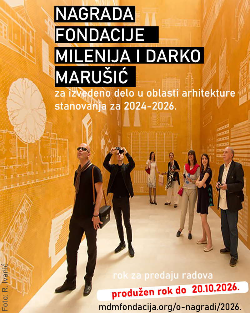Fondacija „Milenija i Darko Marušić“ produžila rok za konkurs za drugu regionalnu nagradu iz oblasti arhitekture stanovanja / vizualizacija: Fondacija „Milenija i Darko Marušić“